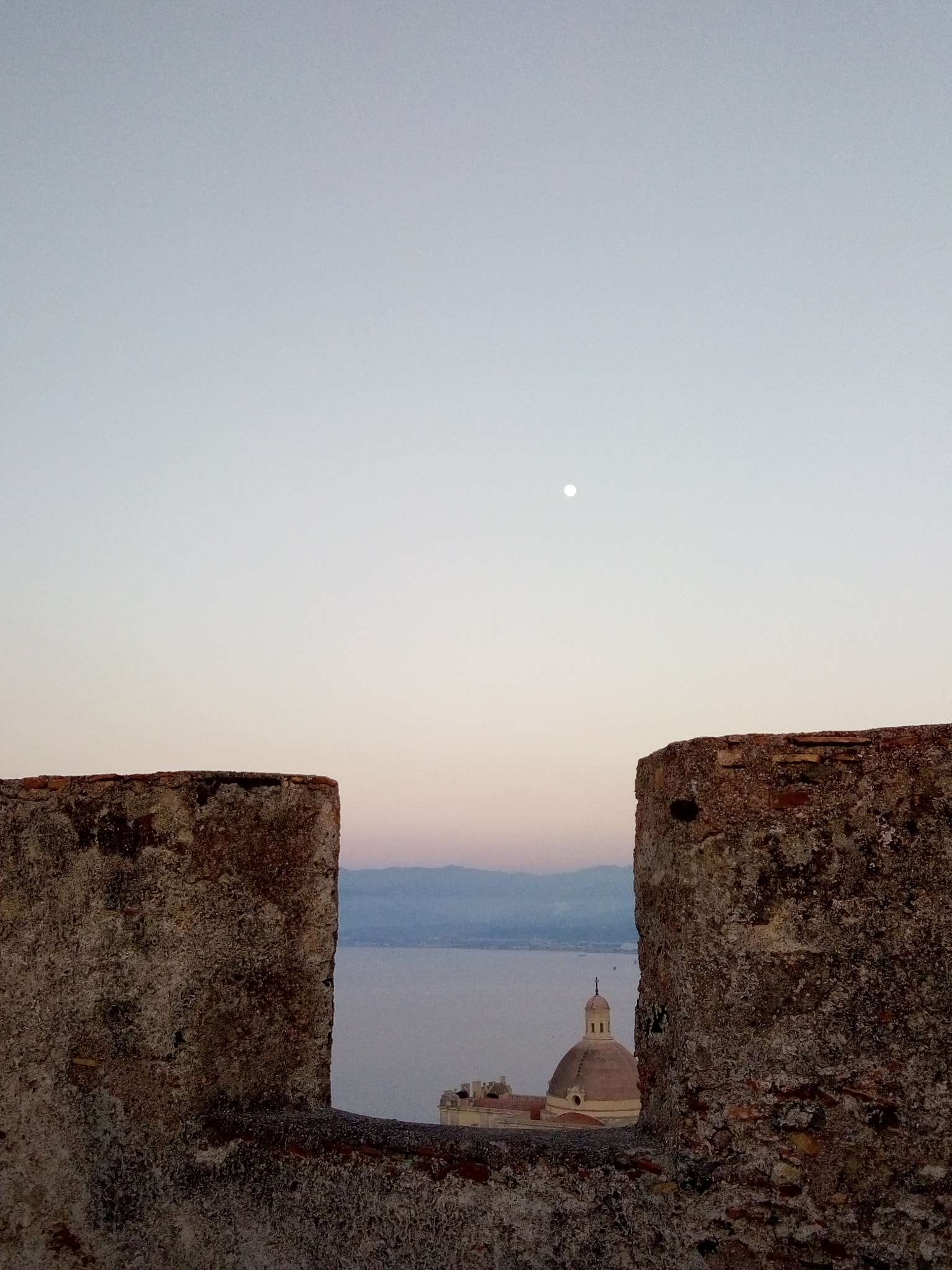 ASUS ZenFone 3 Max (ZC520TL) sample photo. Moon in sicily photography