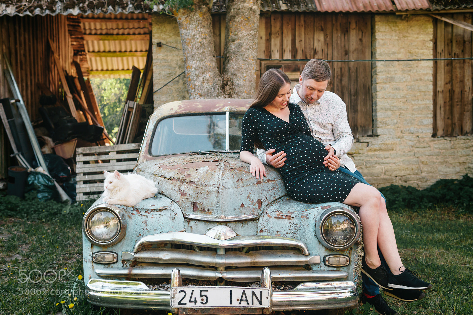 Sony a6300 sample photo. Old car photography