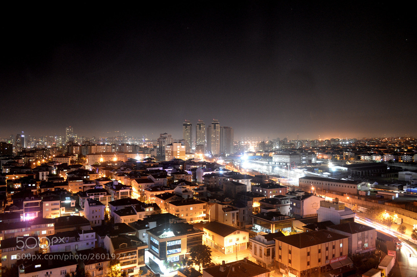 Nikon D3200 sample photo. Istanbul after sunset photography