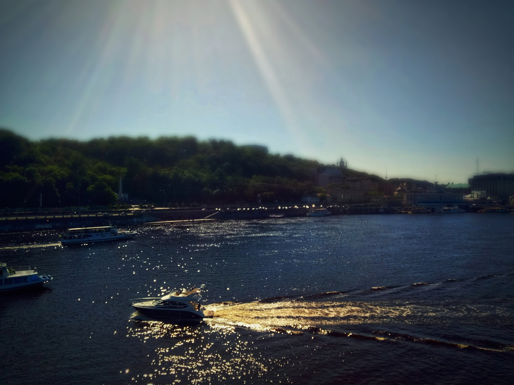 Meizu U20 sample photo. Kiev the dnieper river photography