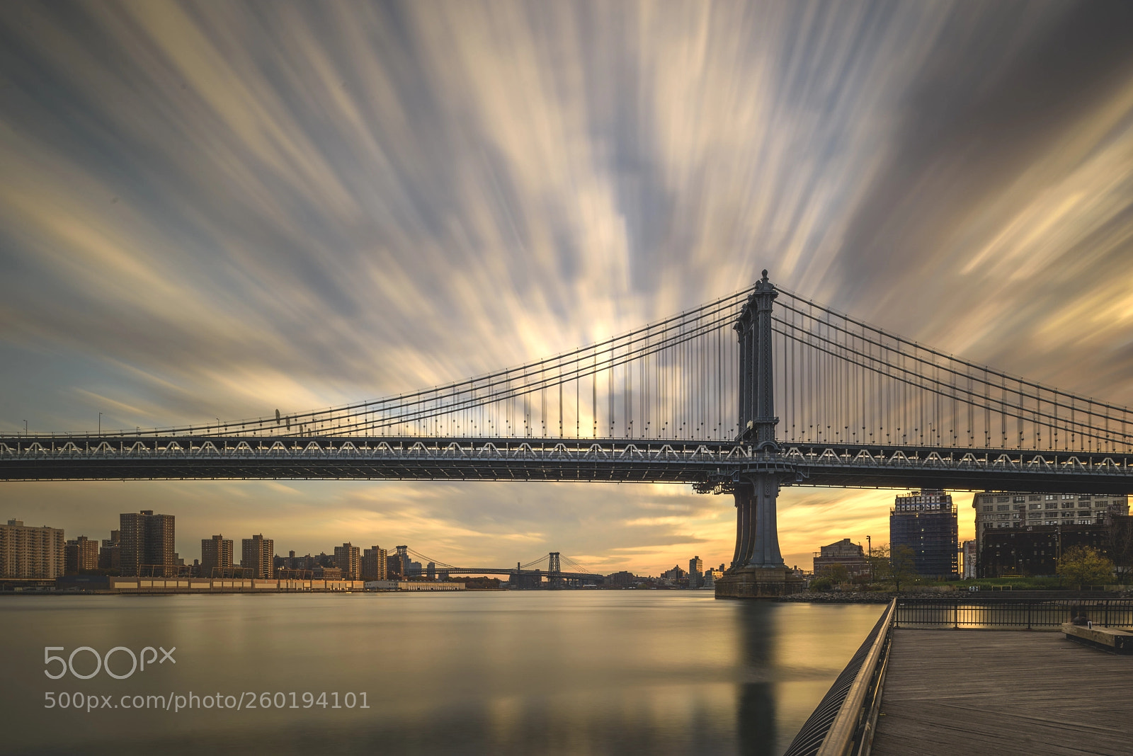 Nikon D810 sample photo. Manhattan bridge for 90 seconds photography