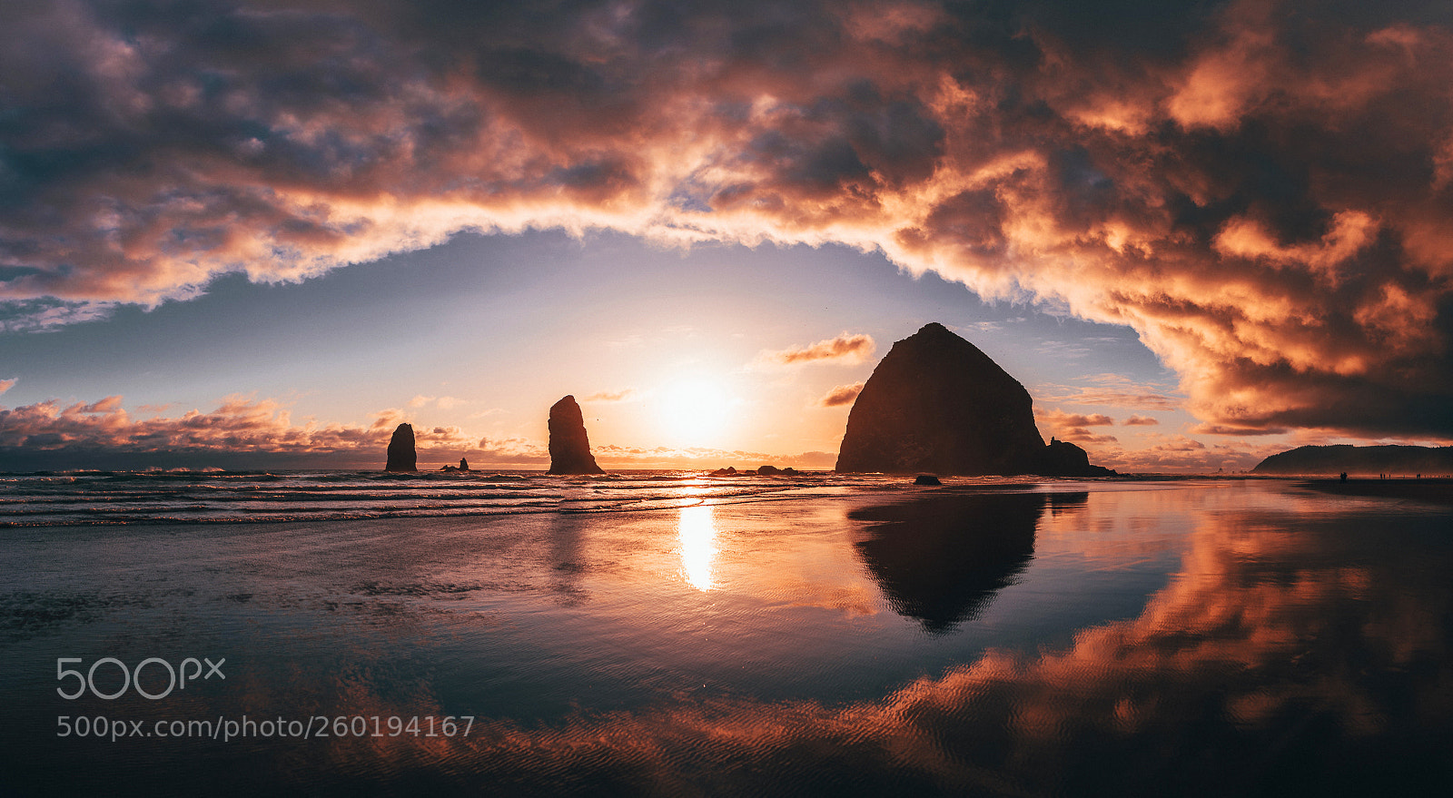 Nikon D850 sample photo. Epic cannon beach sunset photography