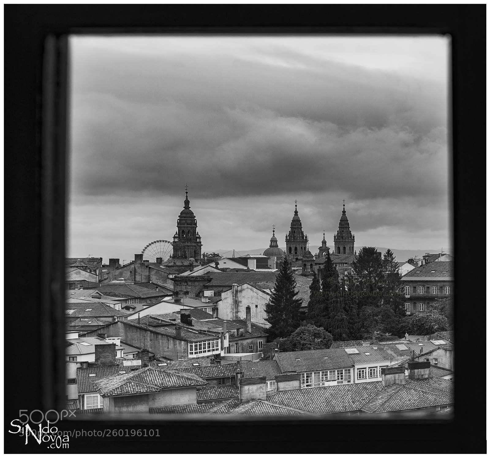 Nikon D750 sample photo. Roofs on compostela photography