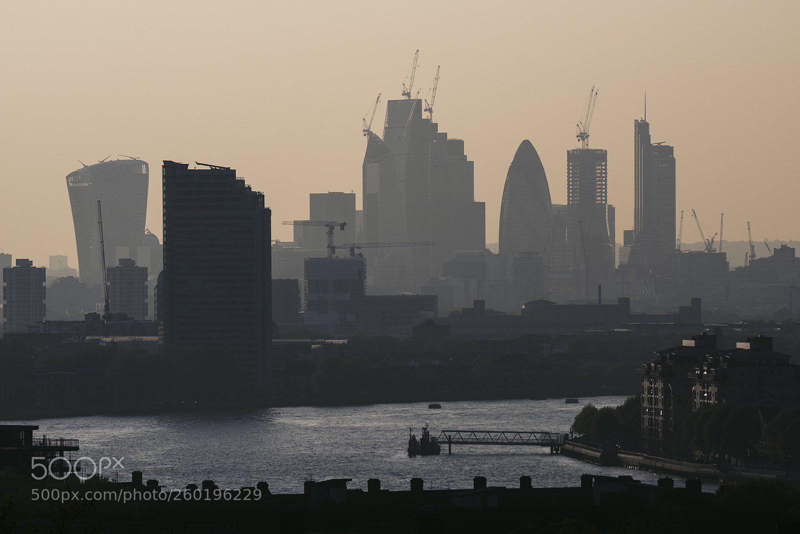 Nikon D810 sample photo. London silhouettes photography
