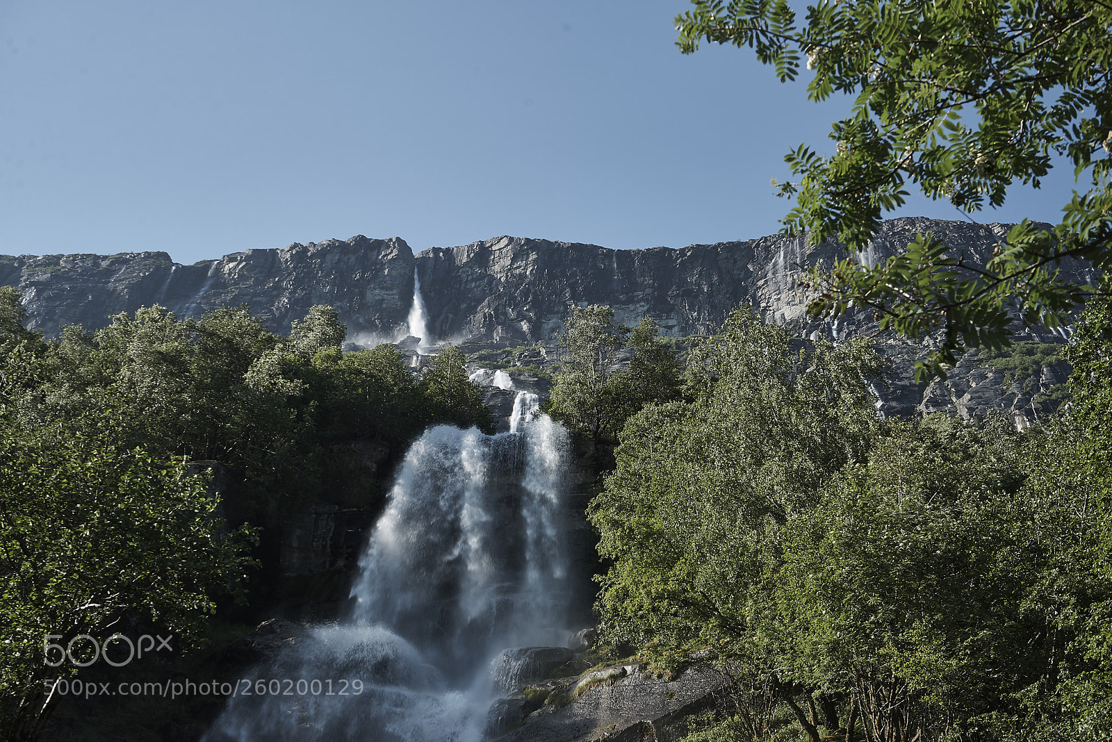 Sony a7R sample photo. Vinnufossen photography