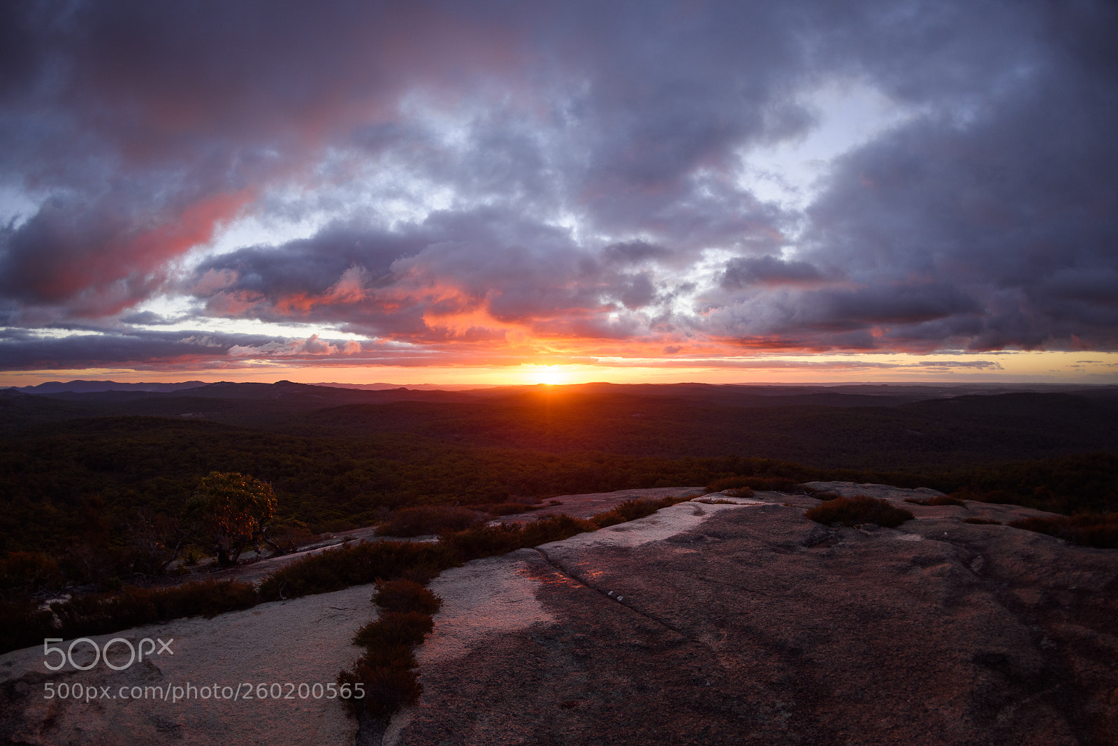 Nikon D810 sample photo. Sunset at bald rock photography
