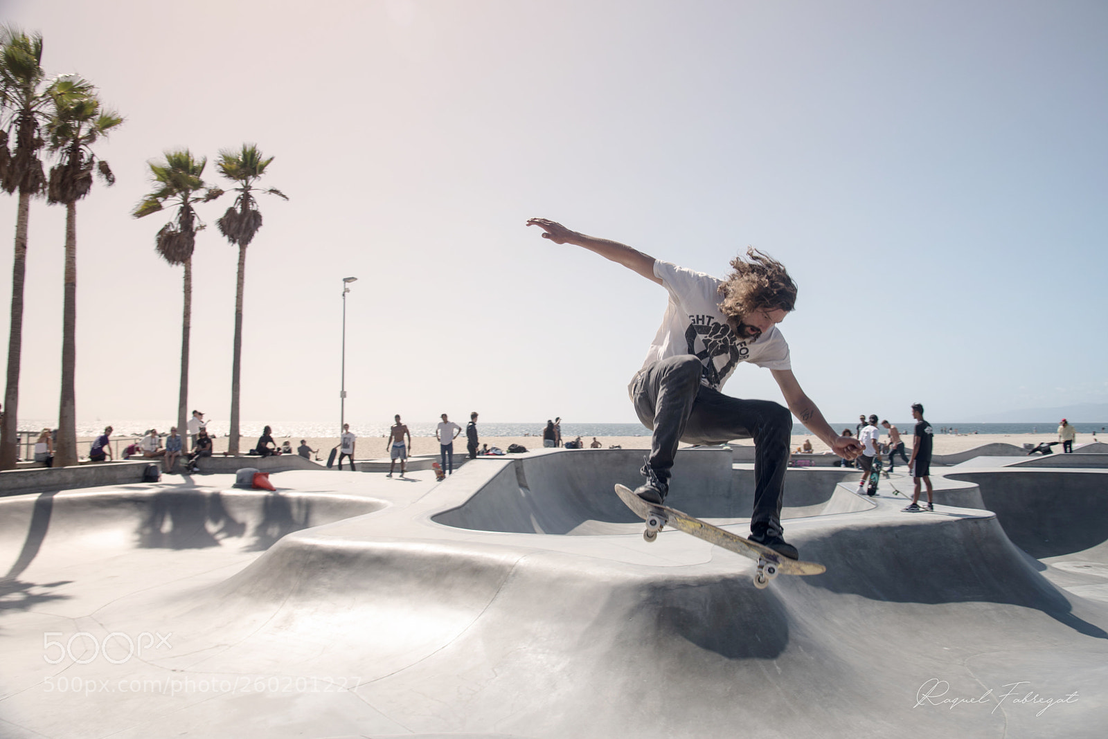 Nikon D750 sample photo. Venice beach skater photography