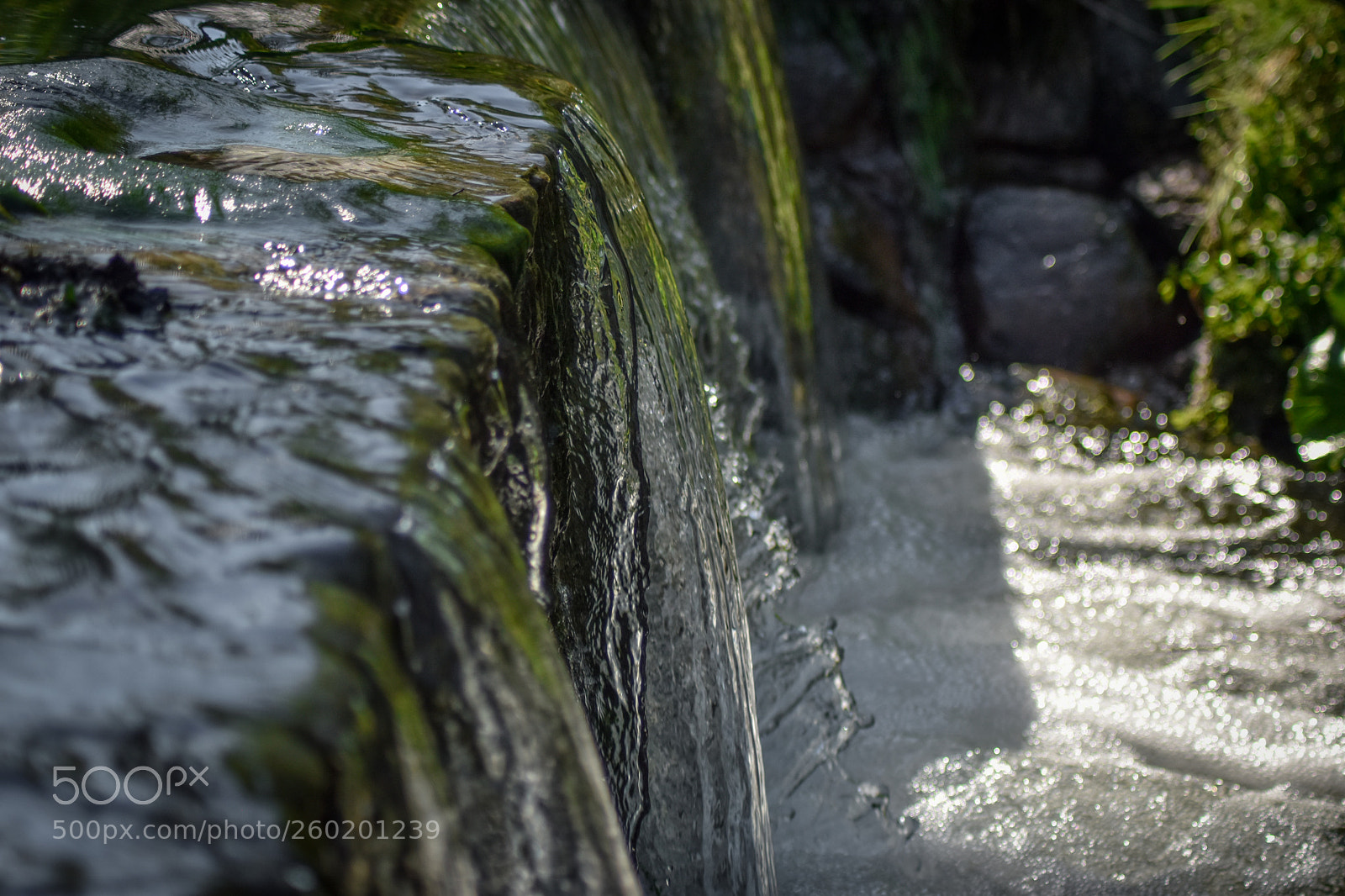 Nikon D5500 sample photo. Little waterfall photography