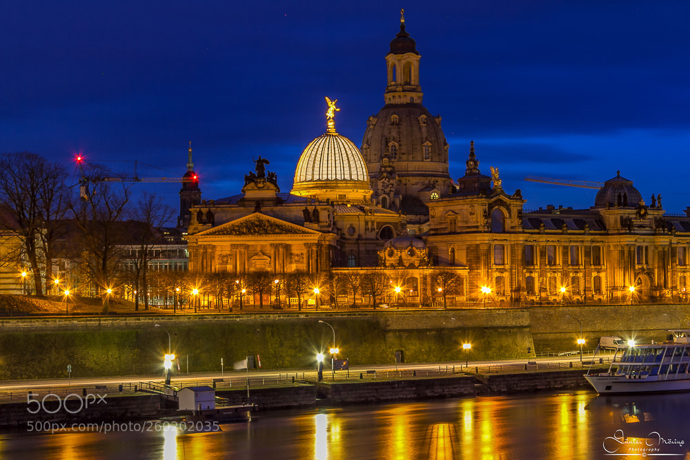 Canon EOS 7D sample photo. Dresden skyline photography
