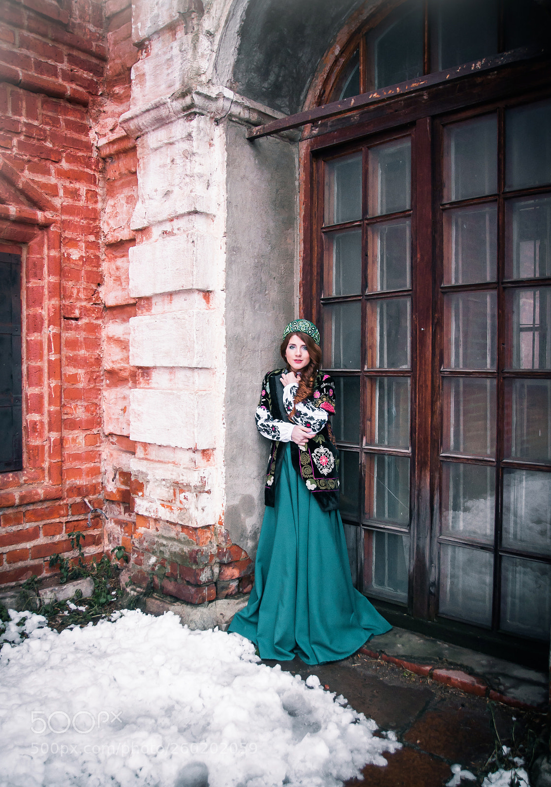 Nikon D5000 sample photo. Russian red-haired tsarevna photography