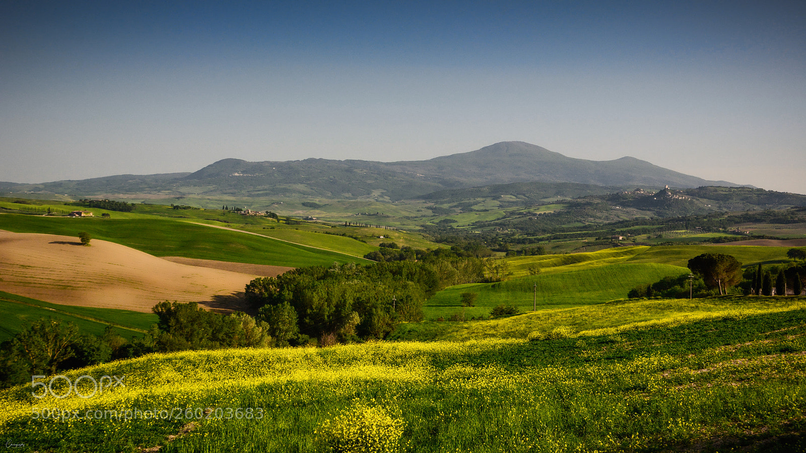 Nikon D7100 sample photo. Tuscan landscape photography
