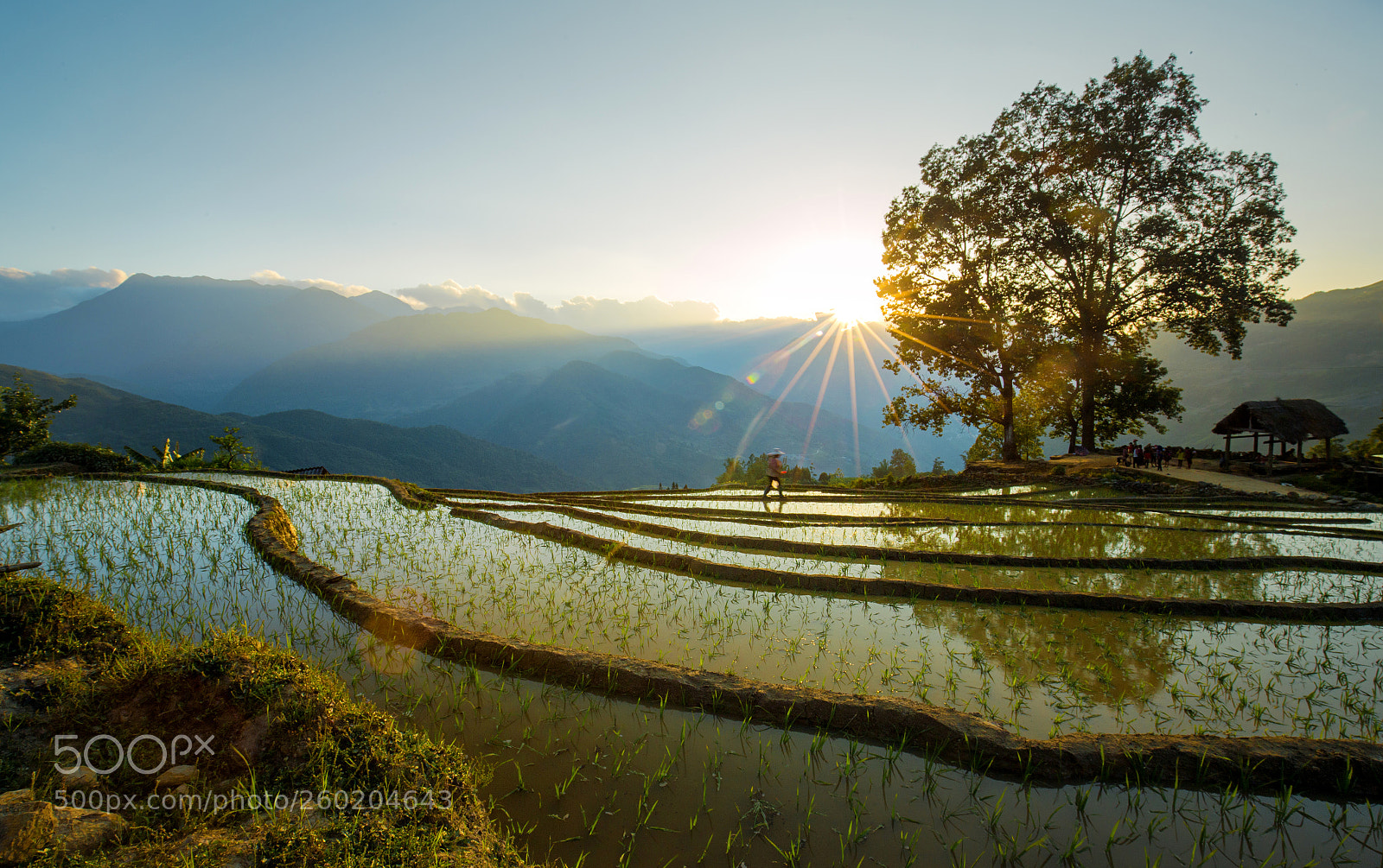 Canon EOS 6D sample photo. Sunset halfway down the photography