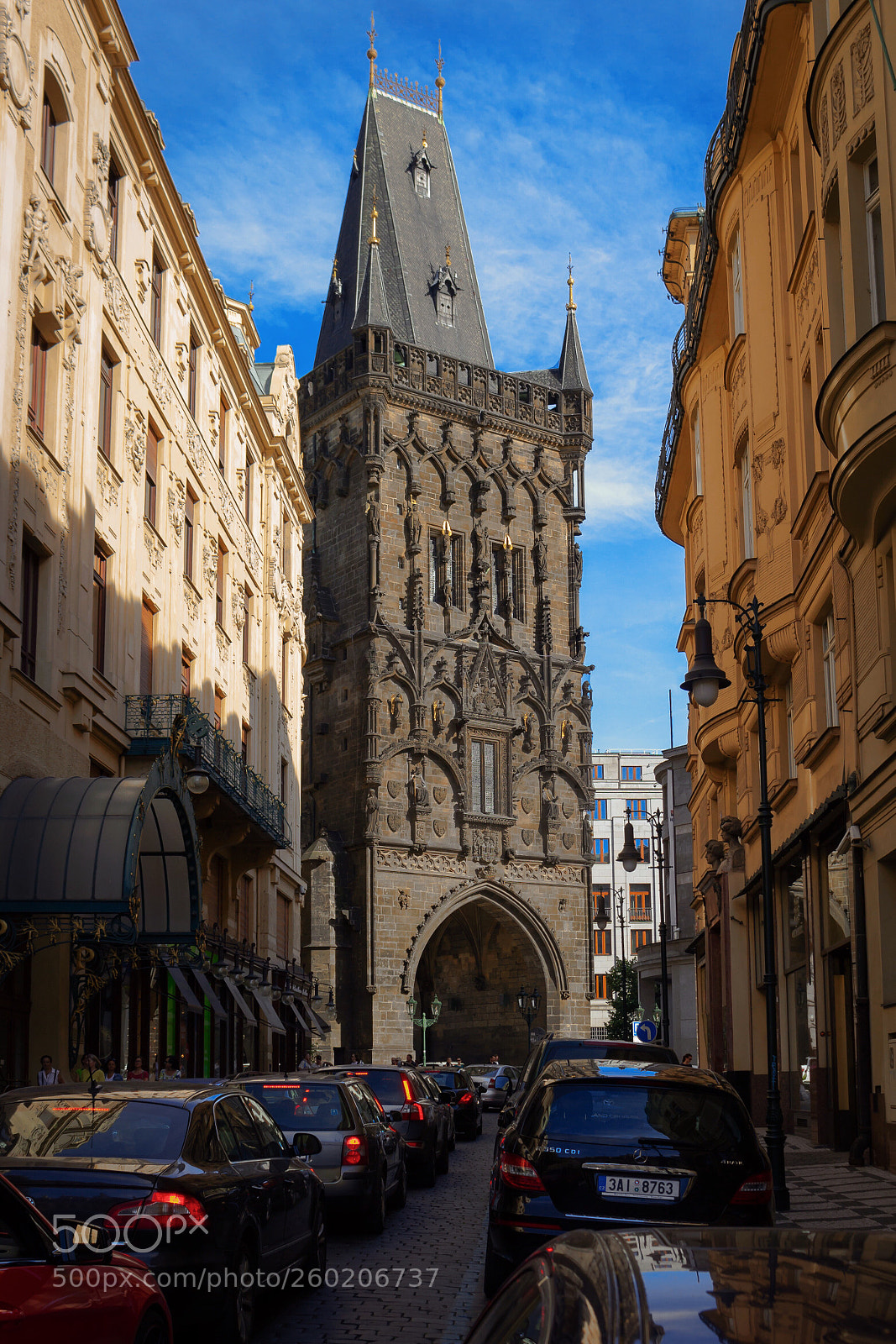 Canon EOS 700D (EOS Rebel T5i / EOS Kiss X7i) sample photo. Powder gate. prague. pra photography