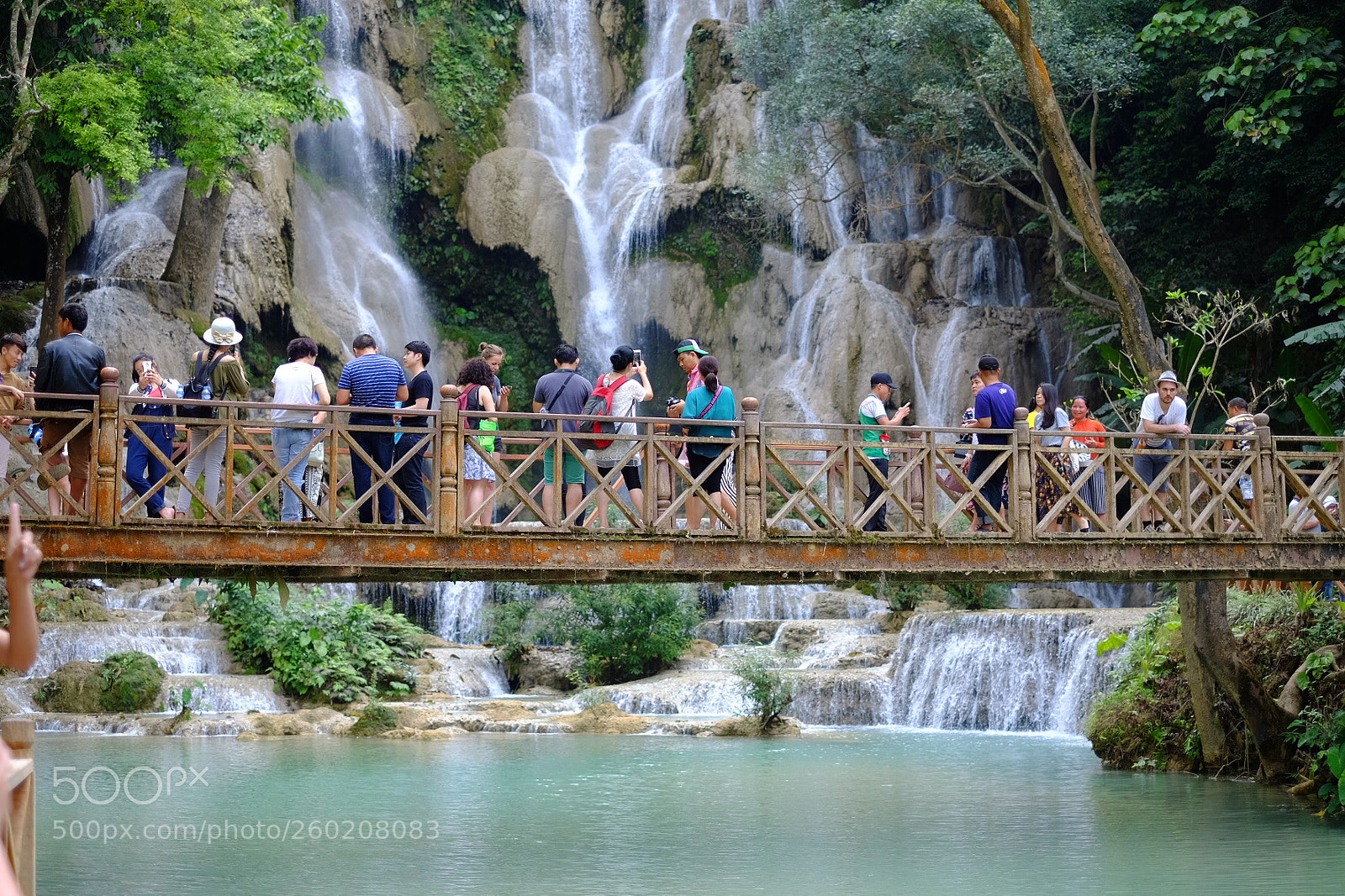 Fujifilm X-T1 sample photo. Kuangsi water fall photography
