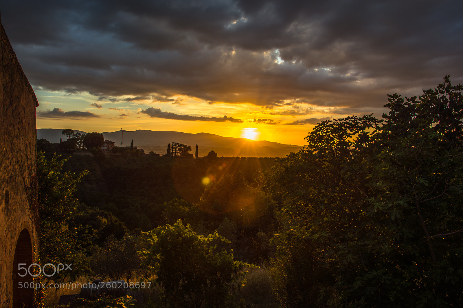 Nikon D7100 sample photo. Red sunset photography