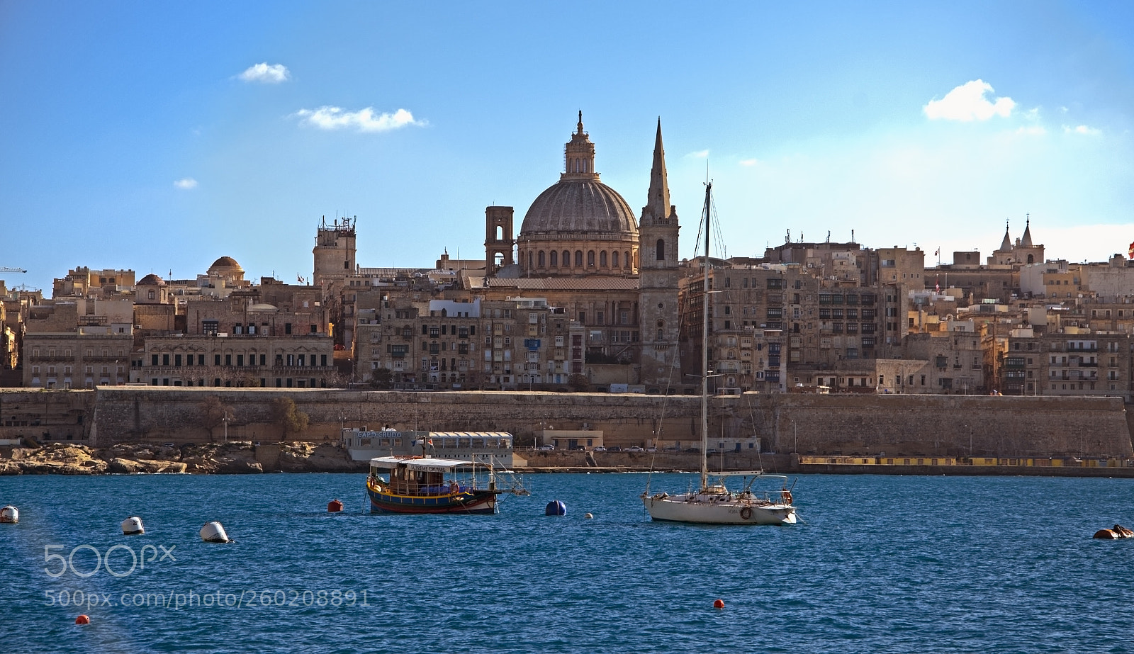 Nikon D5100 sample photo. Valletta from sliema photography