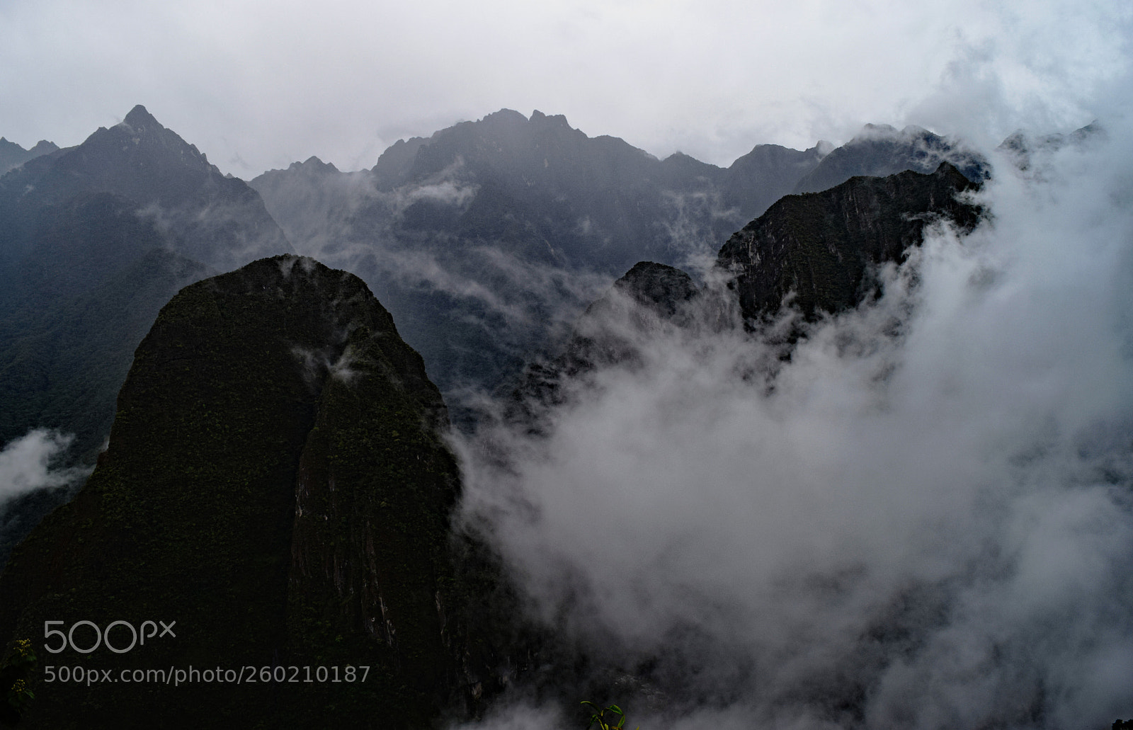 Nikon D3300 sample photo. Putucusi in the clouds photography