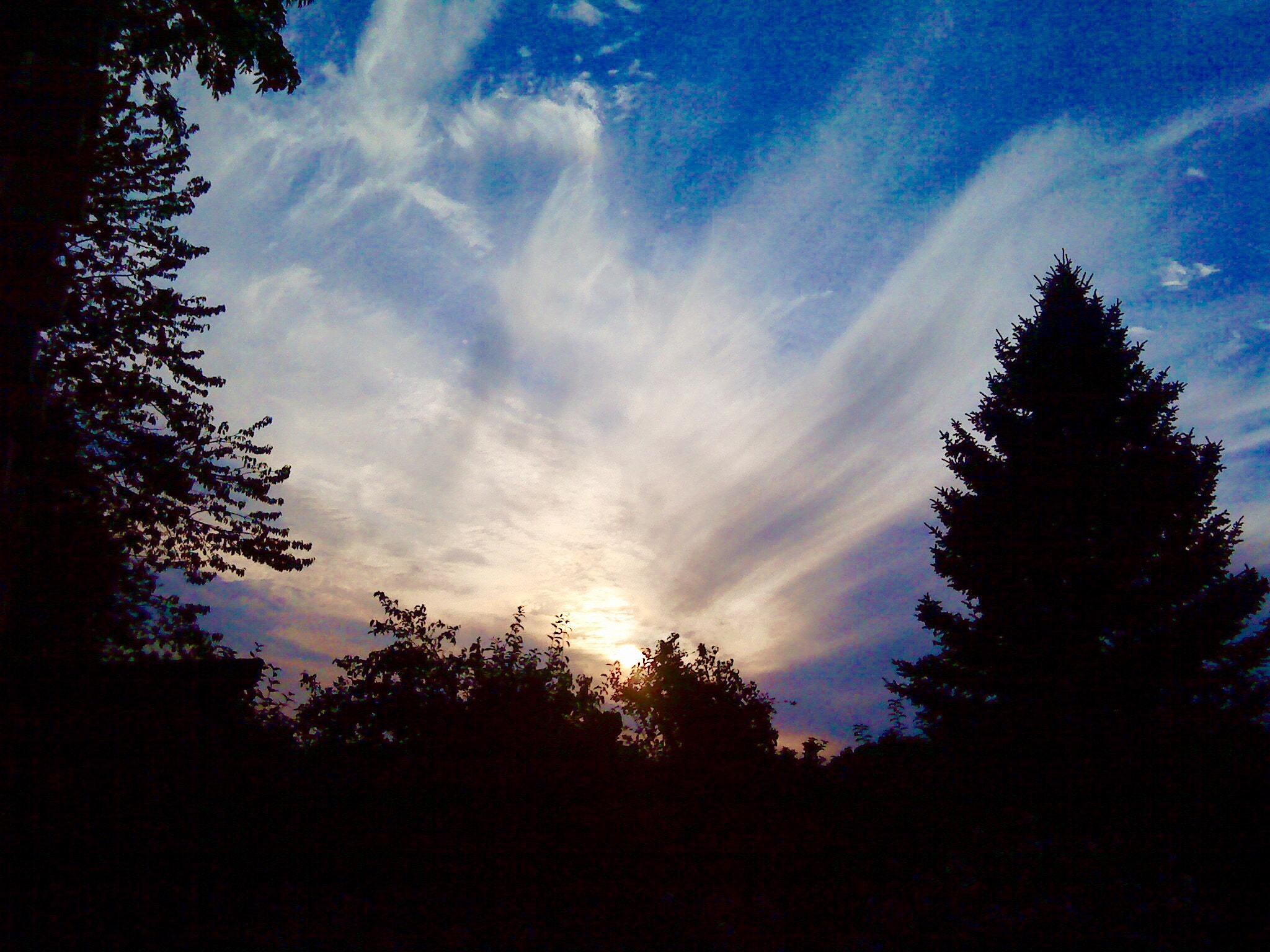 Sony Ericsson W890i sample photo. Sunset  photography