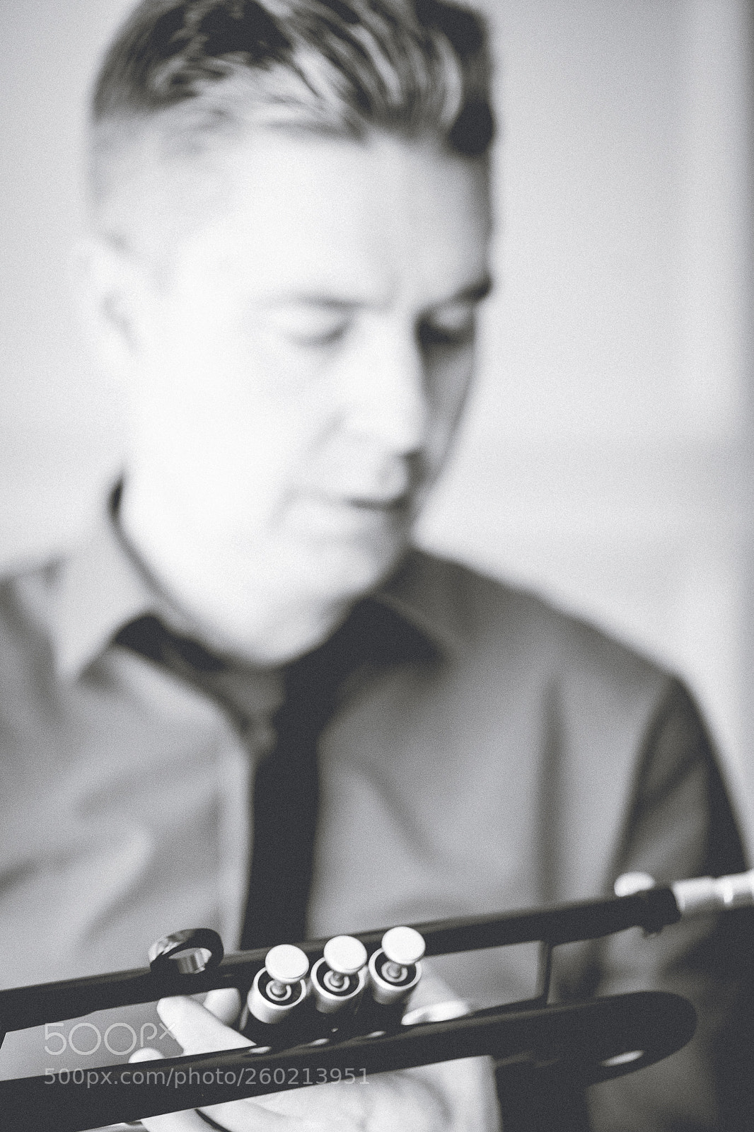 Canon EOS 5D Mark II sample photo. Trumpetist photography