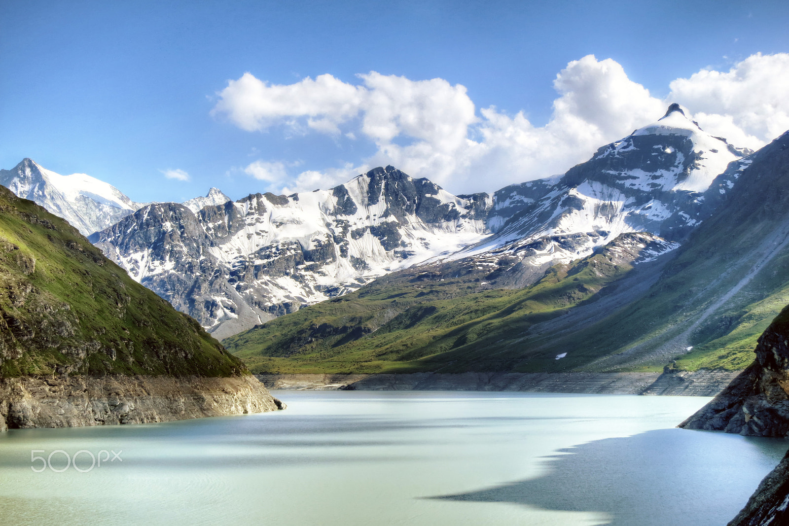 Canon PowerShot S100 sample photo. Swiss alps at dixence dam, valais, switzerland photography