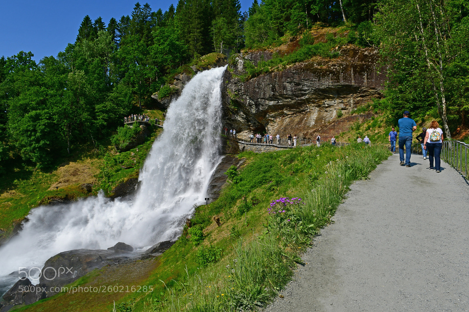 Nikon D500 sample photo. The waterfall photography