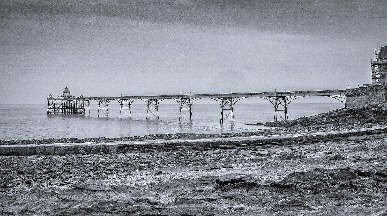 Fujifilm X-T2 sample photo. Clevedon pier photography