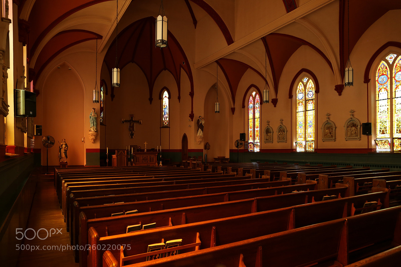 Canon EOS 6D sample photo. Sanctuary, st. rose church photography