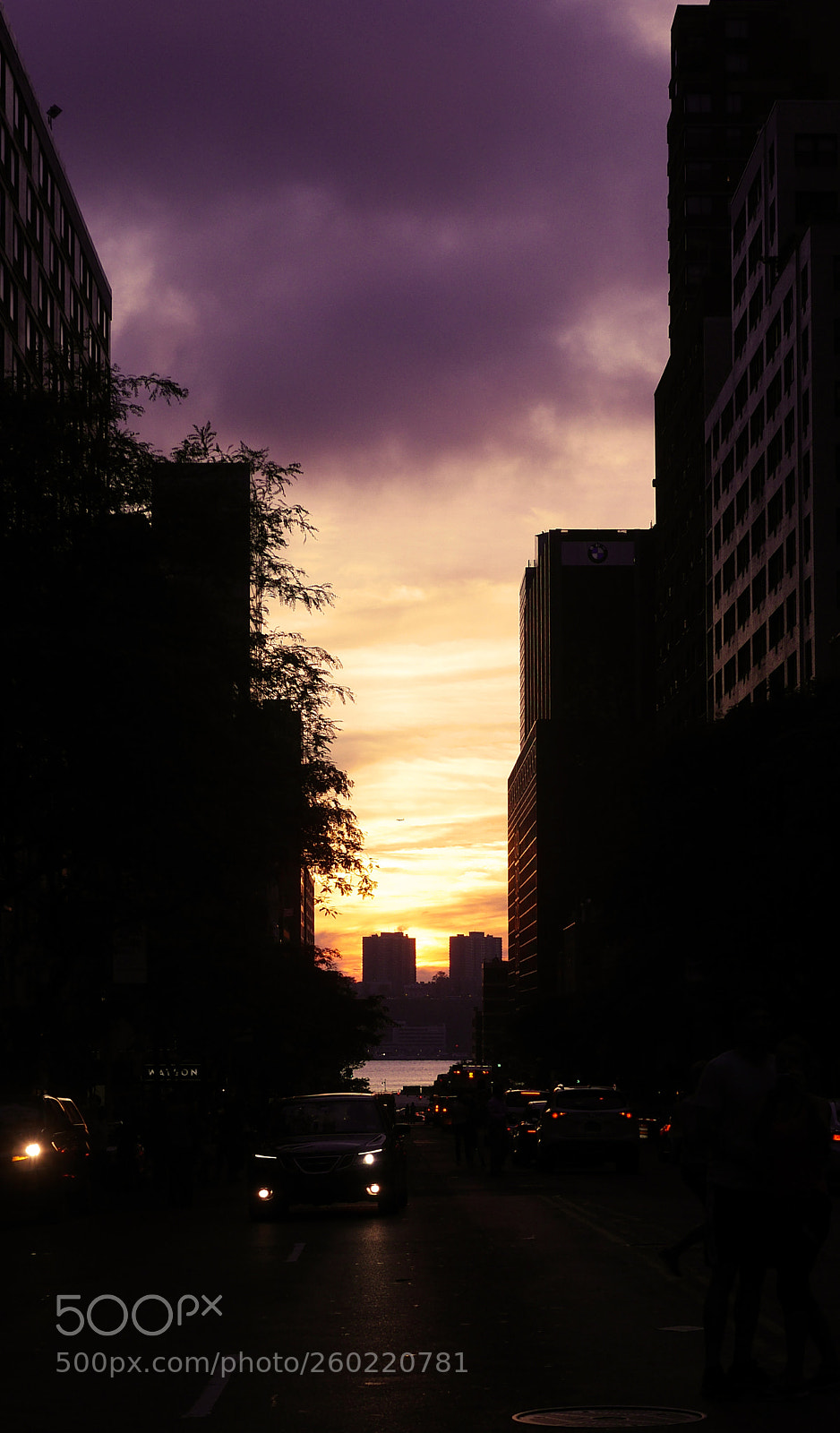Panasonic Lumix DMC-GH3 sample photo. Hazy manhattanhenge photography