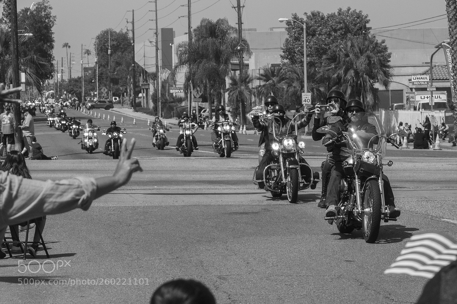 Canon EOS 5D Mark IV sample photo. Motorcycle parade ii black photography