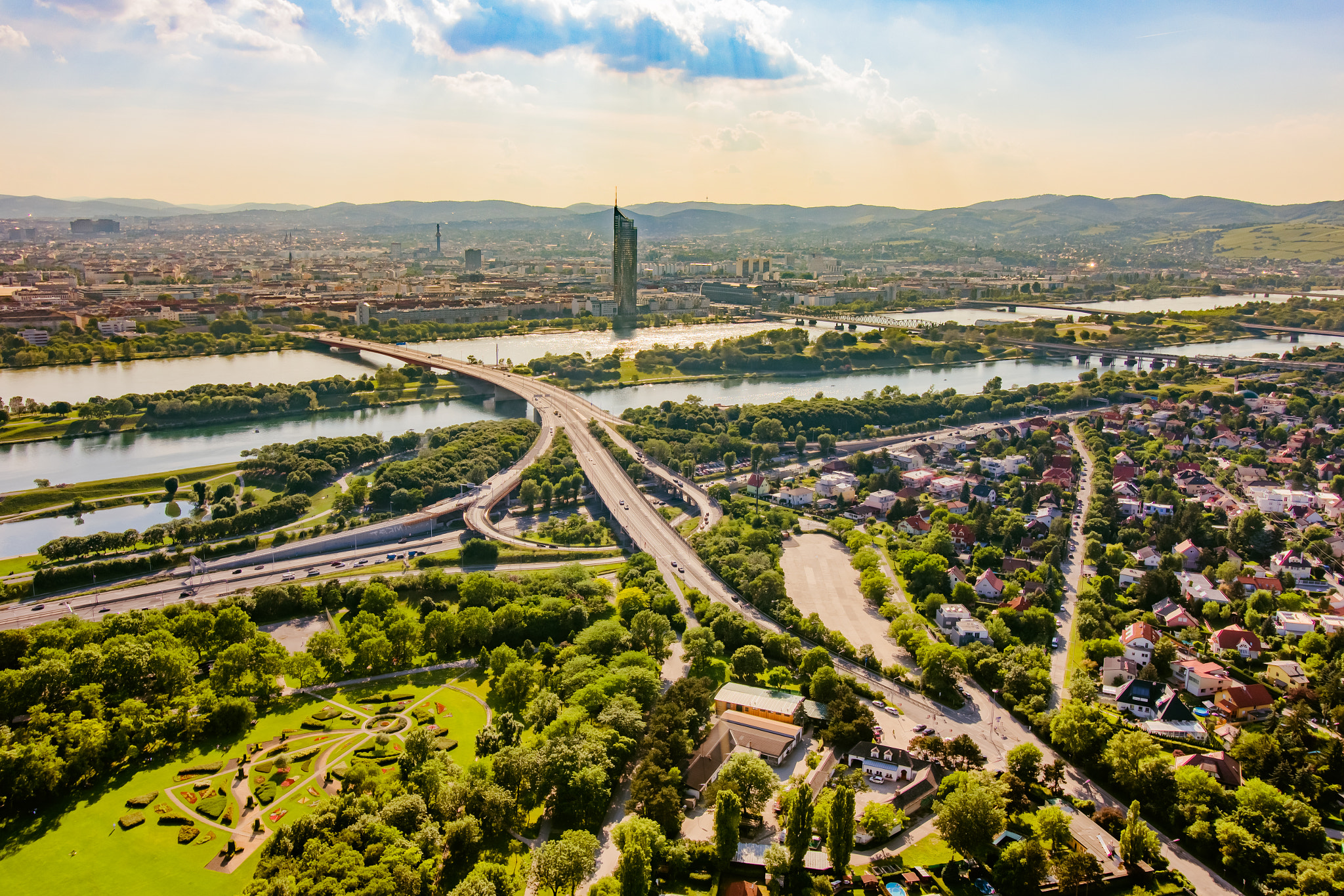 Canon EOS M sample photo. Wien skyline photography