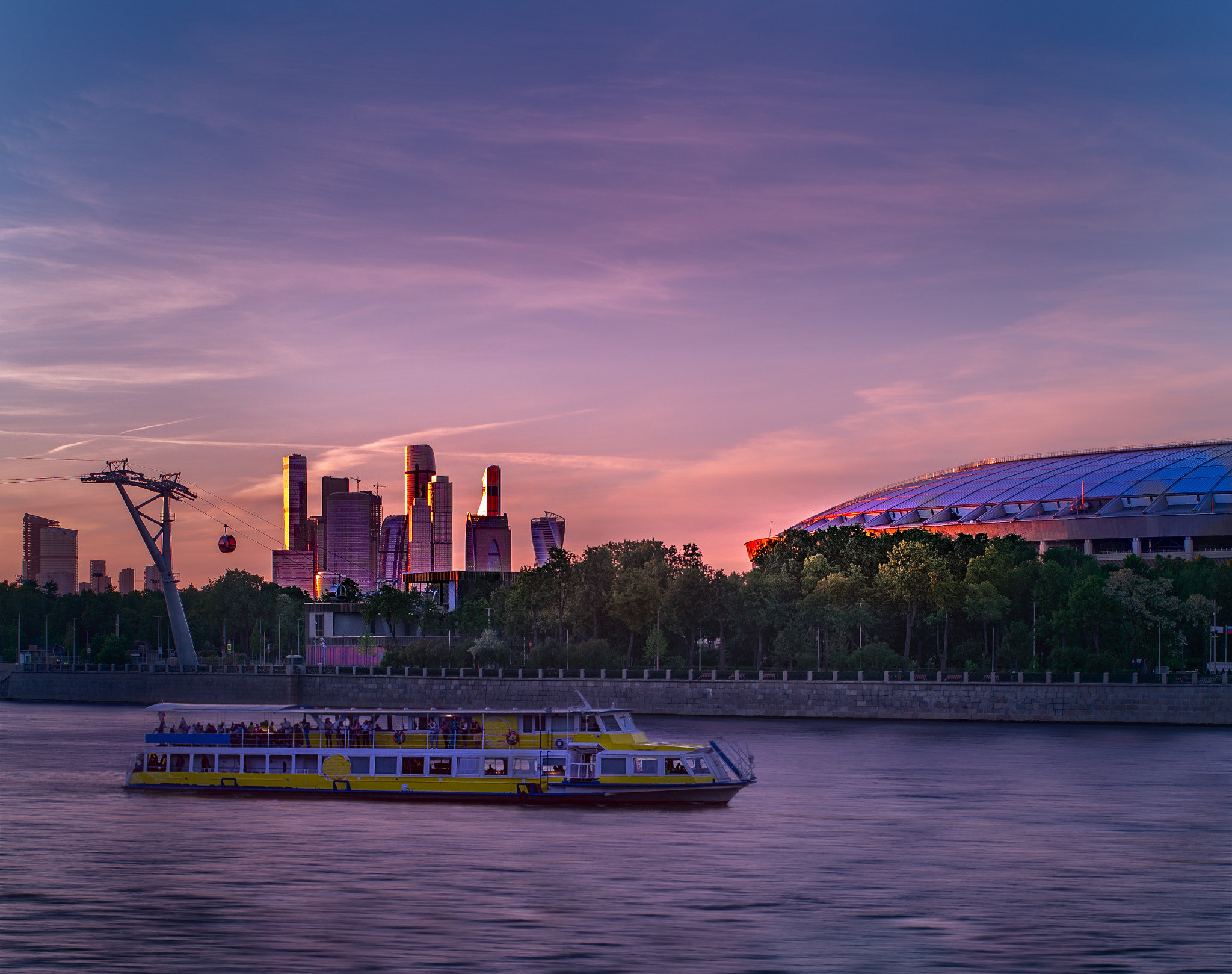 Pentax 645D sample photo. The aria of the stadium in moscow photography