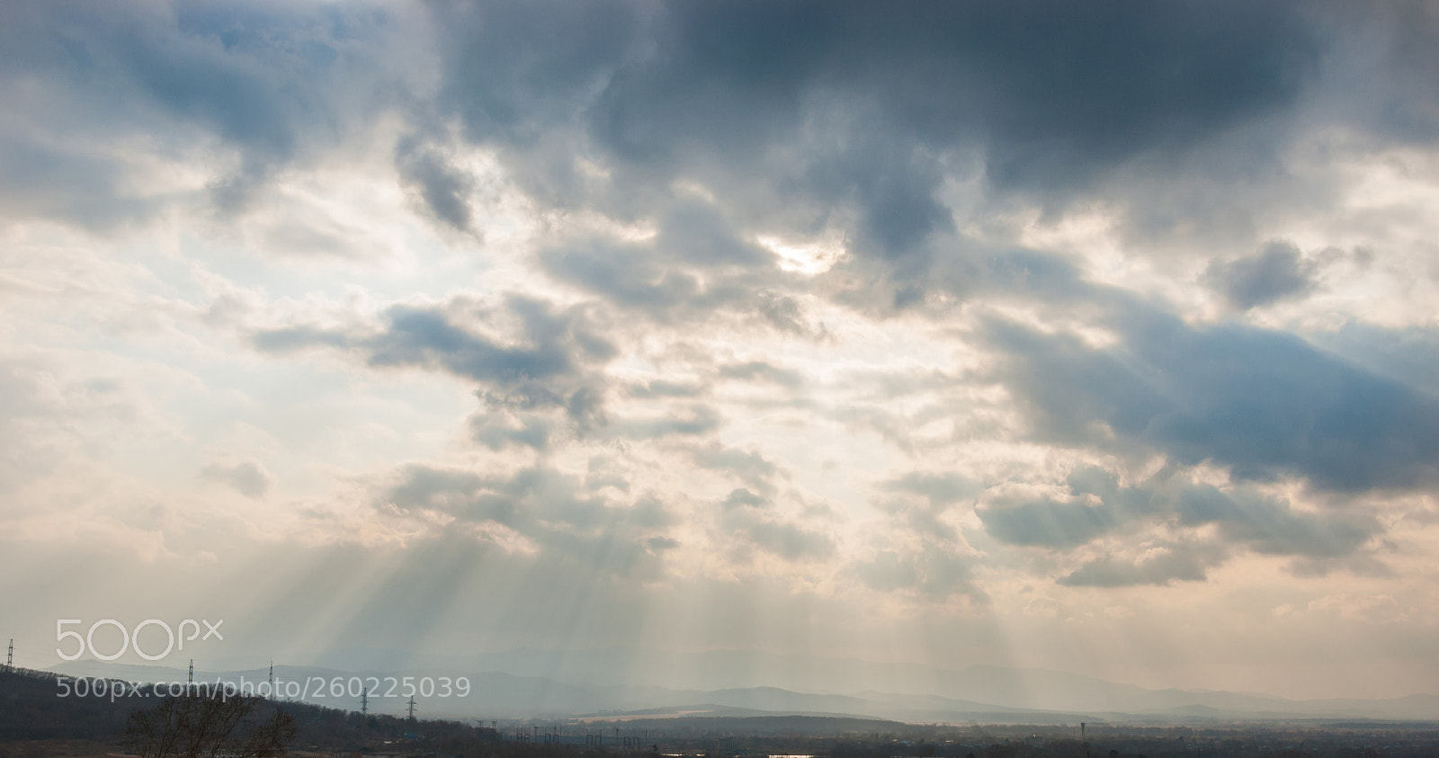 Nikon D3000 sample photo. Sun ray photography