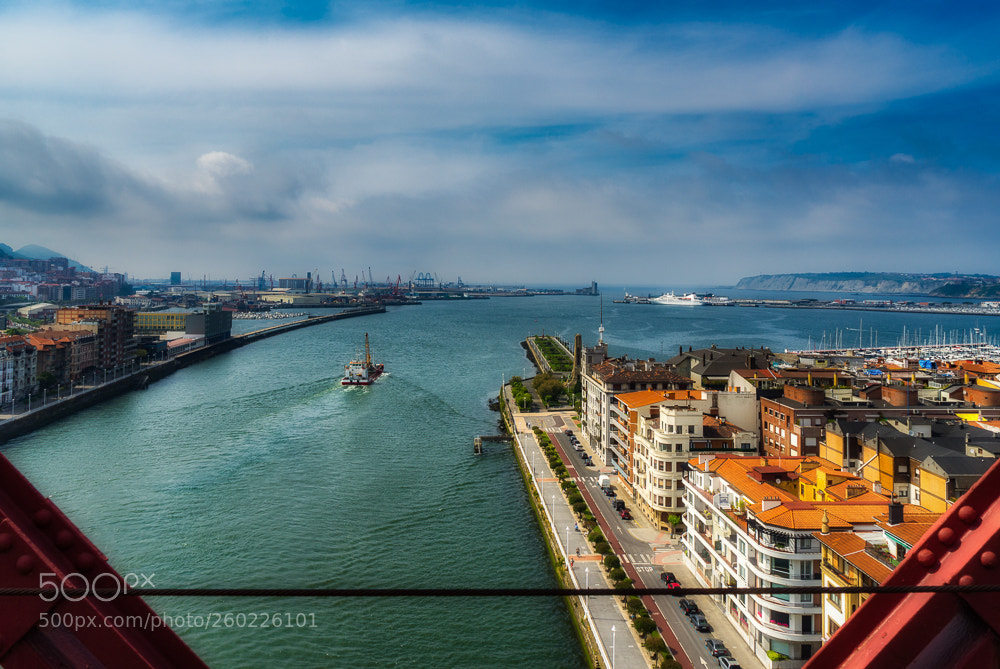 Sony a7R sample photo. Ria de bilbao desde photography