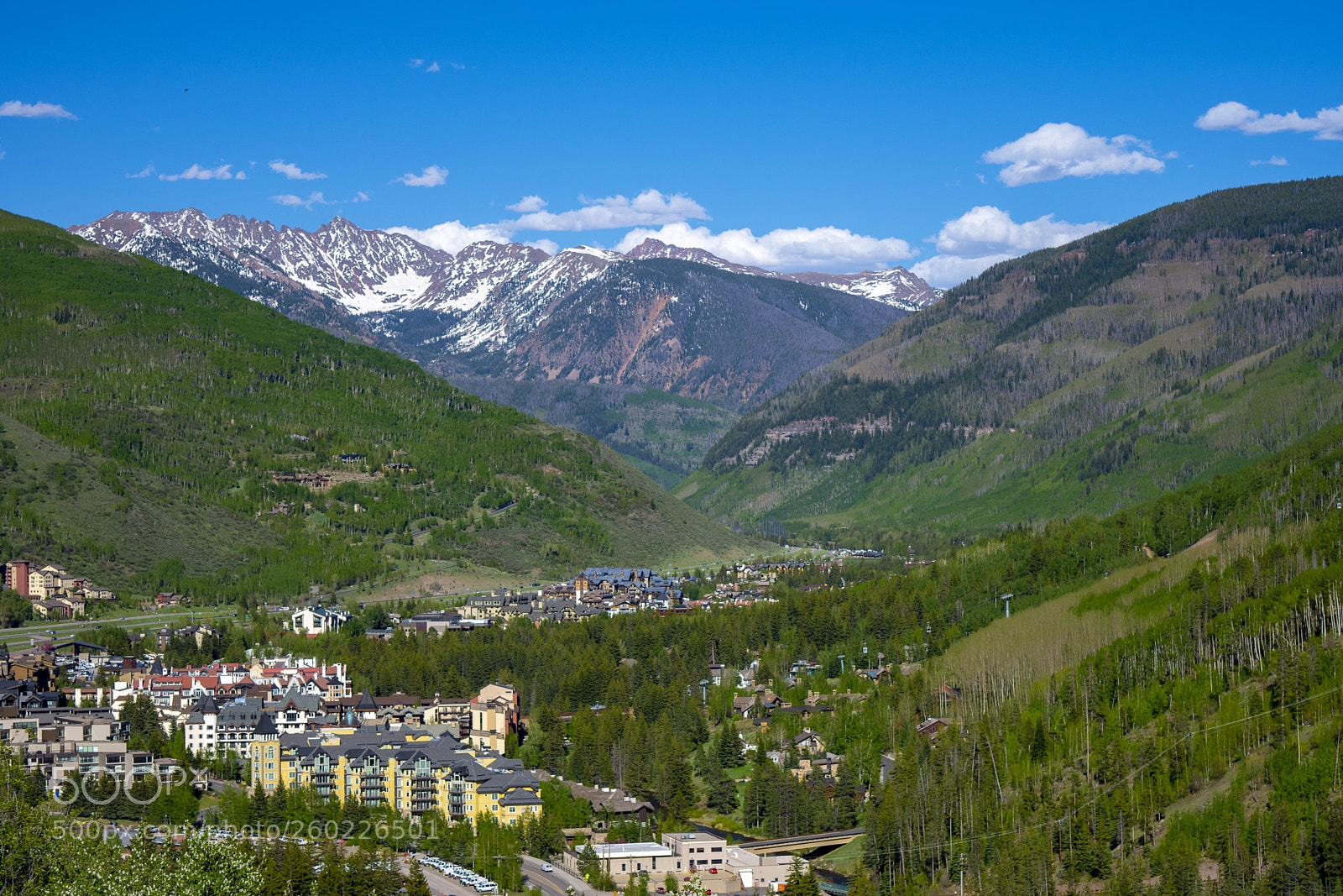 Nikon D7200 sample photo. Panorama of vail colorado photography