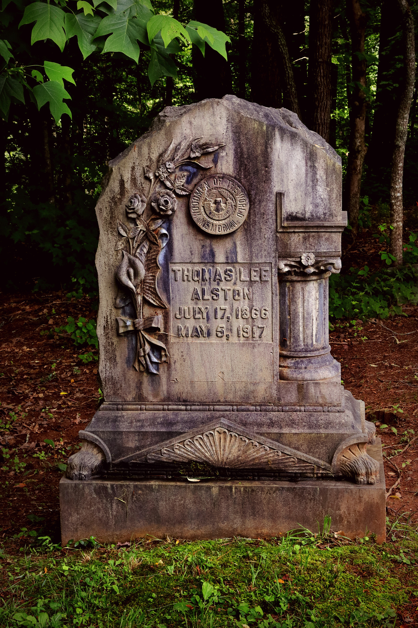 Canon EOS 77D (EOS 9000D / EOS 770D) sample photo. Headstone of thomas lee alston photography