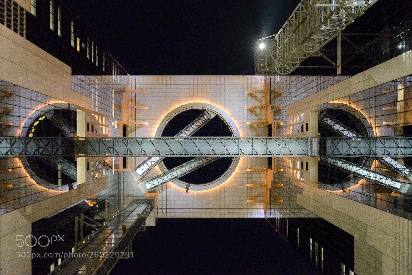 Nikon D610 sample photo. Umeda sky building simetry photography