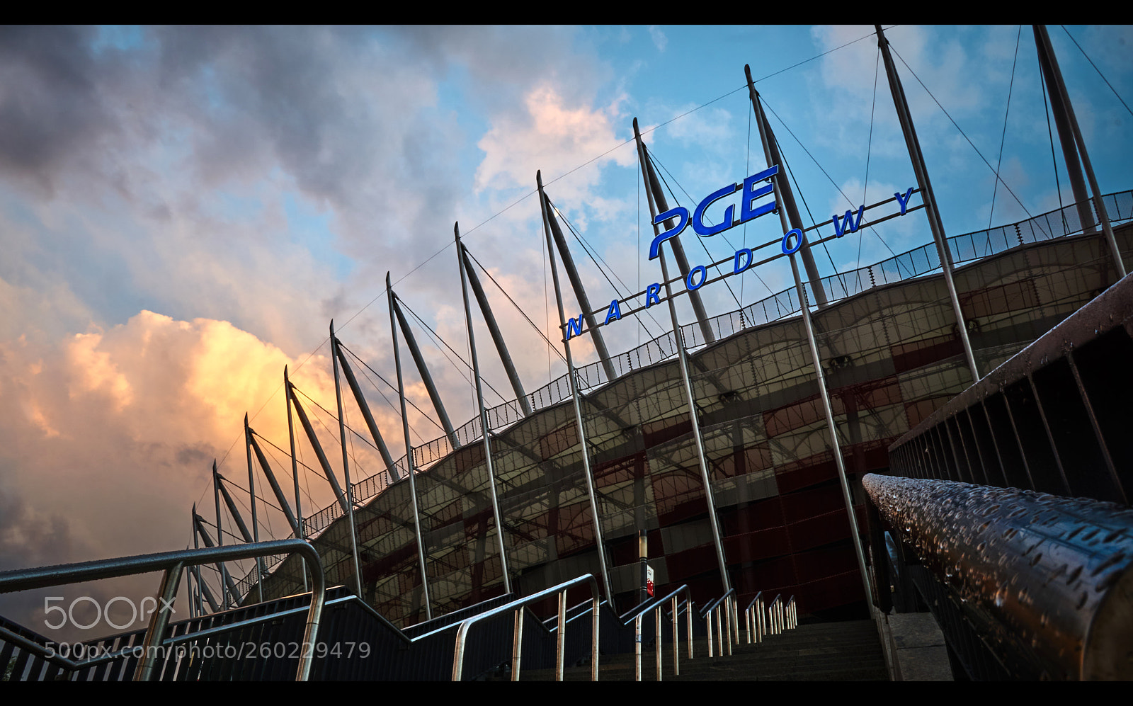 Sony a6000 sample photo. Warsaw national stadium photography