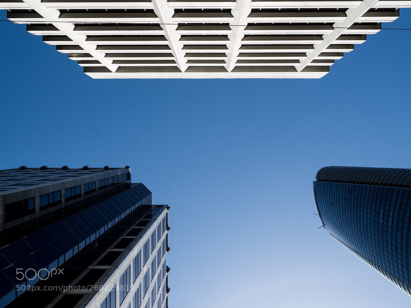 Olympus PEN-F sample photo. Skyscrapers photography