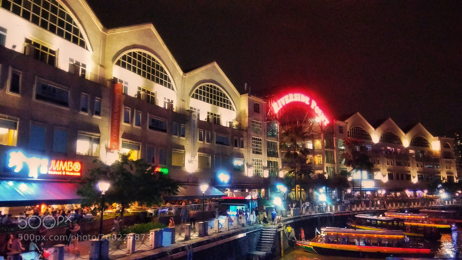 Xiaomi Redmi Note 4 sample photo. Night@ clark quay photography