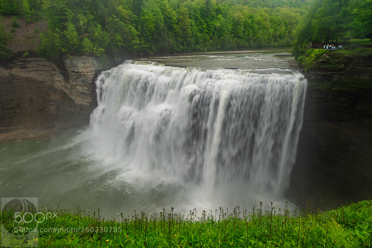 Nikon D800 sample photo. Letchworth middle falls photography