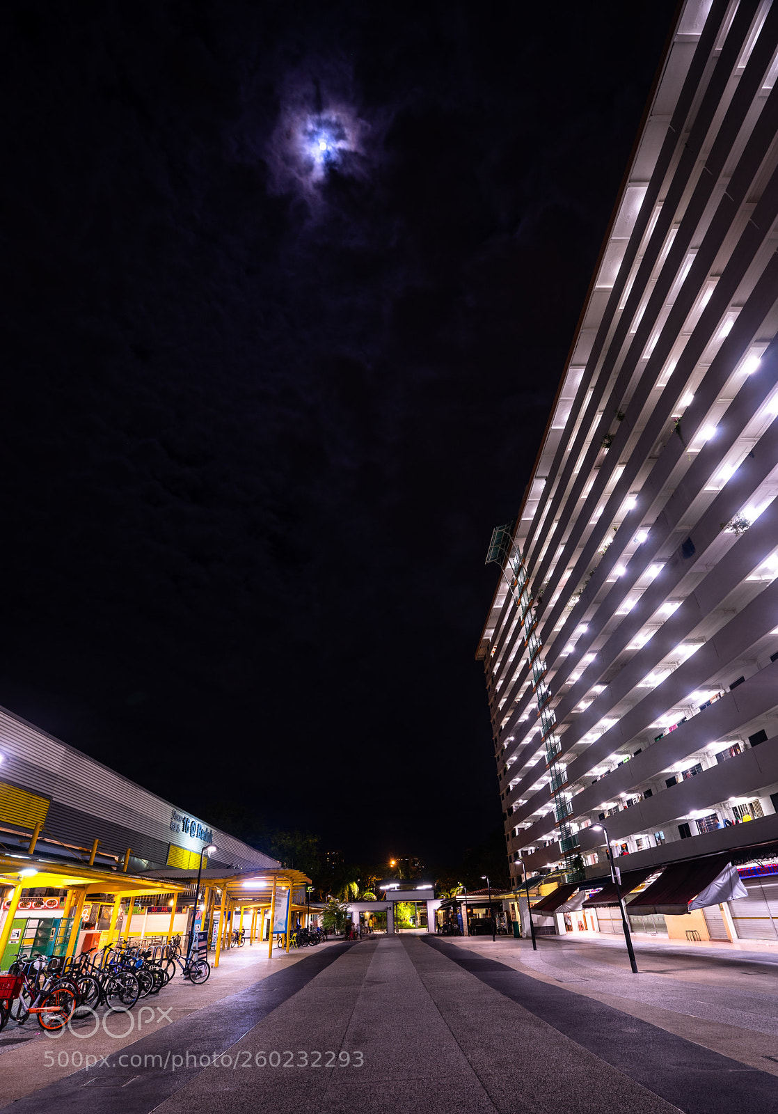 Sony a7 II sample photo. Night view with bright photography