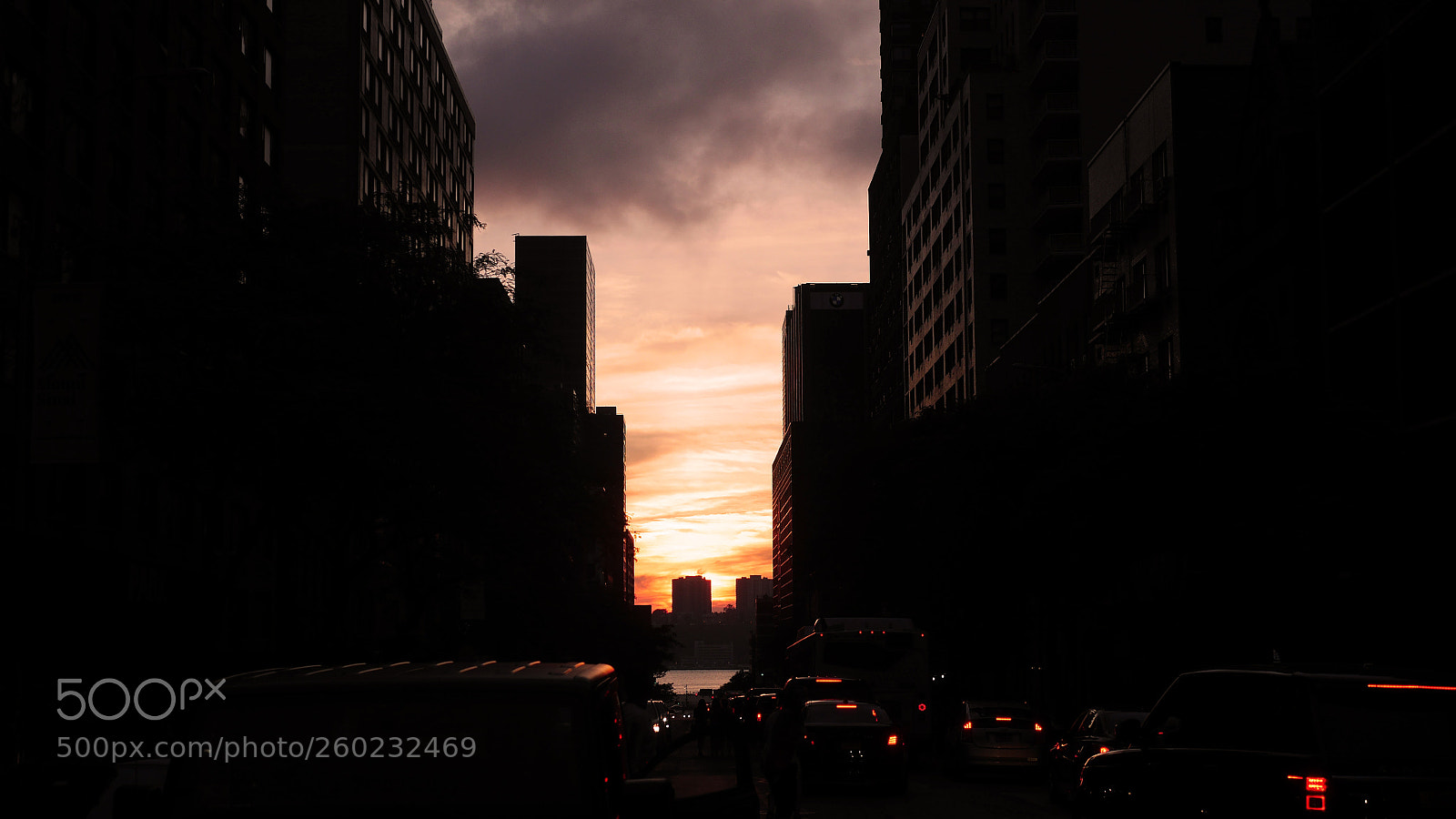 Panasonic Lumix DMC-GH3 sample photo. Hazy manhattanhenge 2018 photography