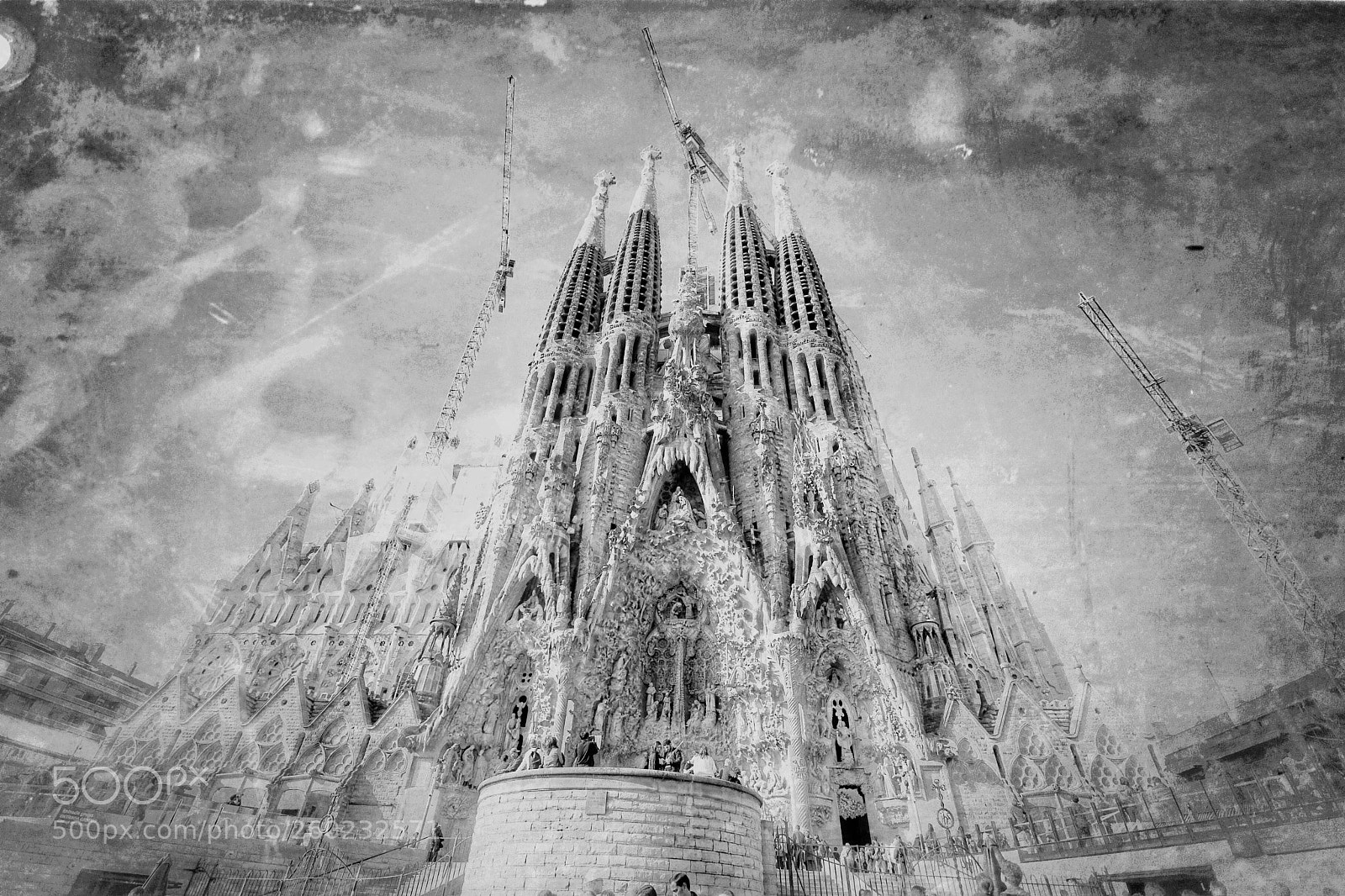 Nikon D850 sample photo. Sagrada familia photography