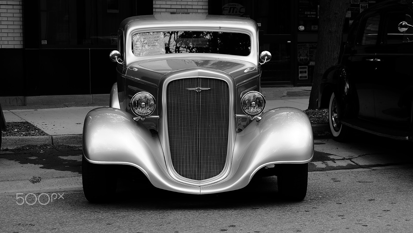 Fujifilm X-A1 sample photo. Retrofest - car show - silver bullet1 photography