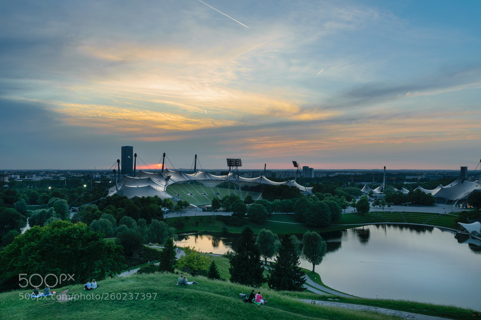 Nikon D5300 sample photo. Olympiapark photography