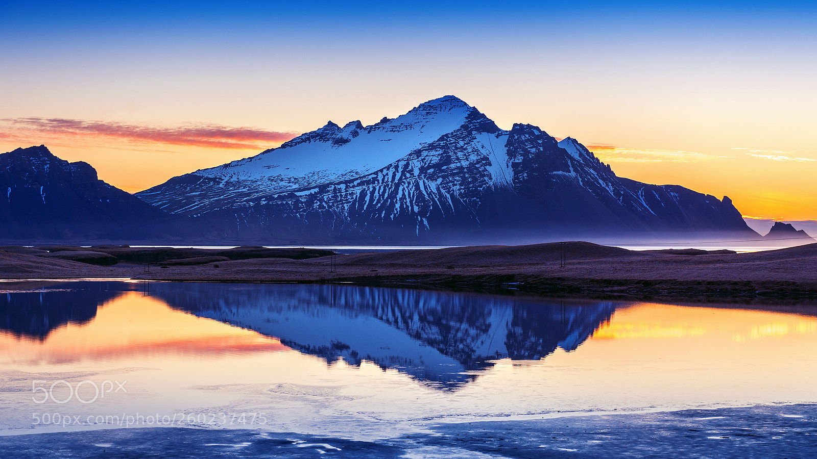 Nikon D4S sample photo. Vestrahorn mountains at sunrise photography