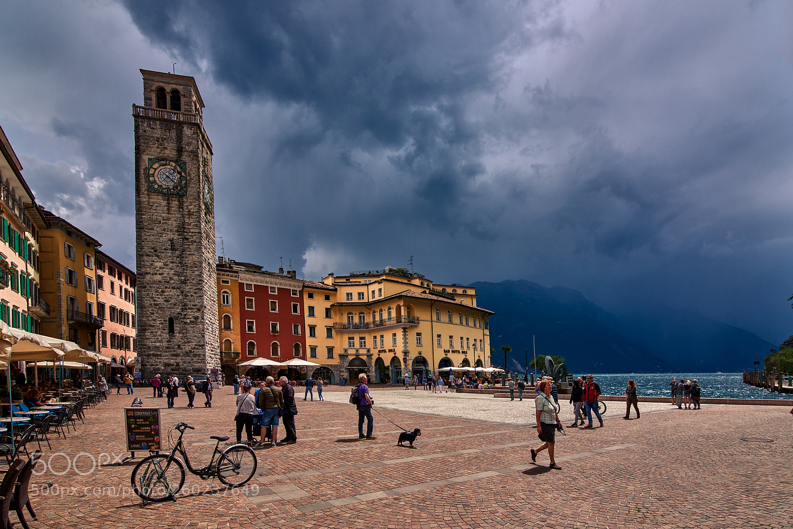 Nikon D810 sample photo. Riva del garda,lago di photography
