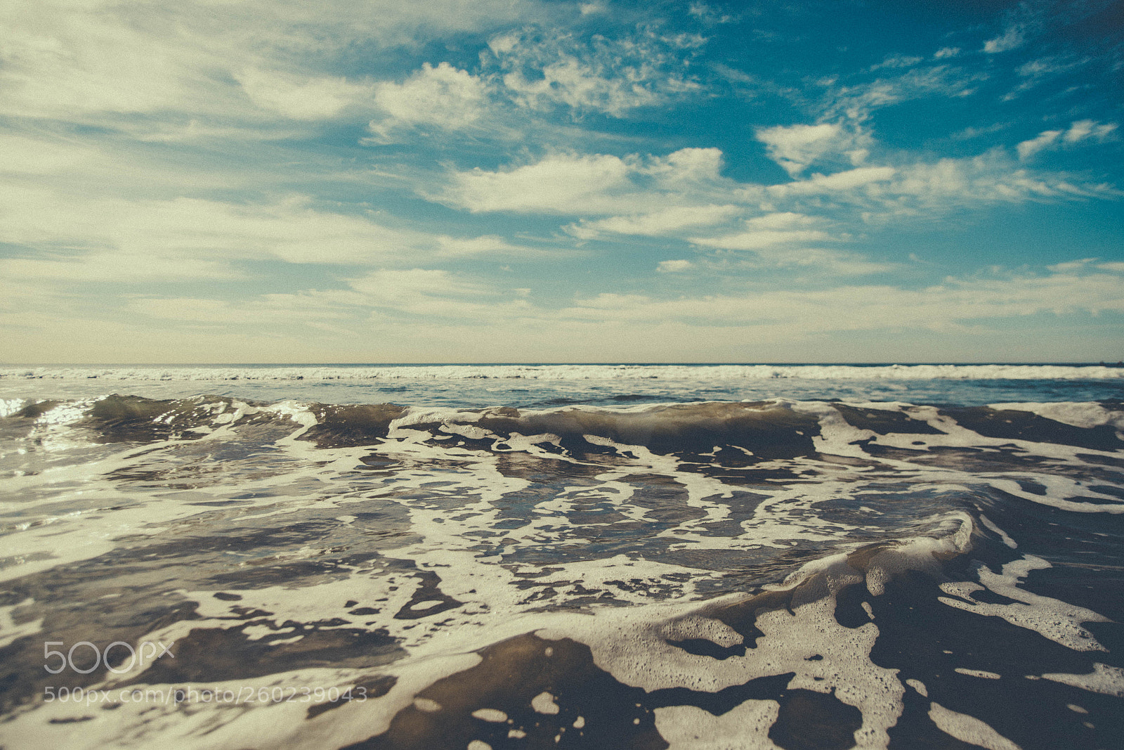 Canon EOS 5D Mark II sample photo. Swimming in the sea photography
