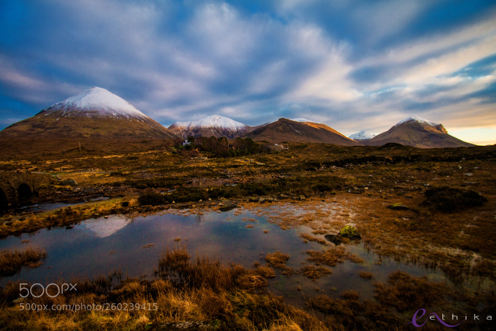 Canon EOS 70D sample photo. Red cuillin photography