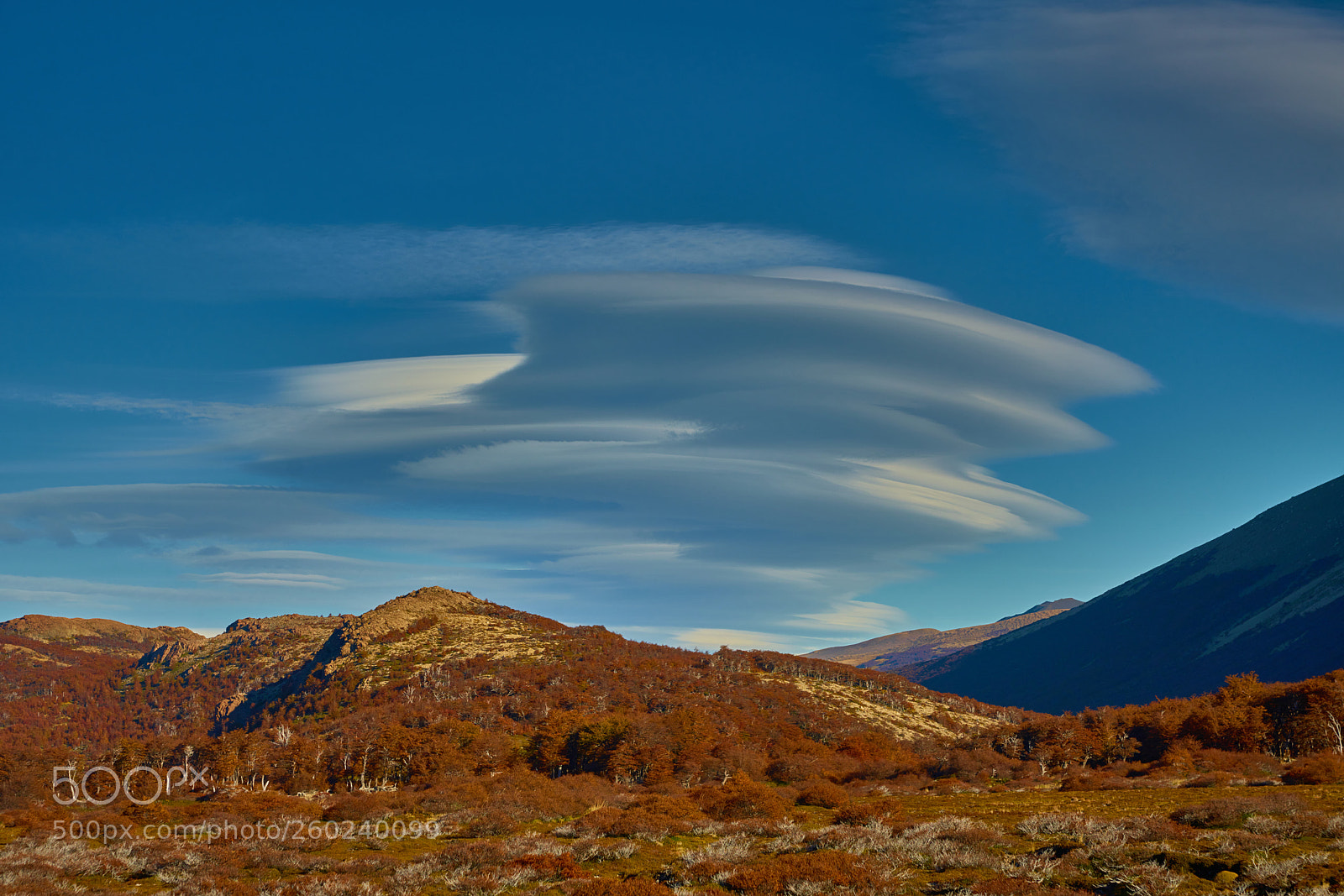 Sony a99 II sample photo. Lenticular clouds in the photography